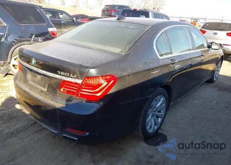 2011 BMW 750Li xDrive z USA, uszkodzony, nr VIN WBAKC8C5XBC433622